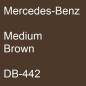 Preview: Mercedes-Benz, Medium Brown, DB-442.